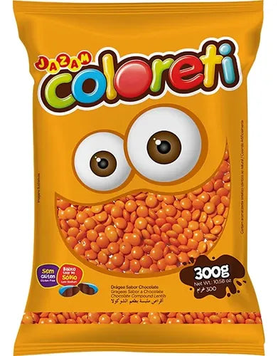 Jazam Coloreti Mini 300G Laranja